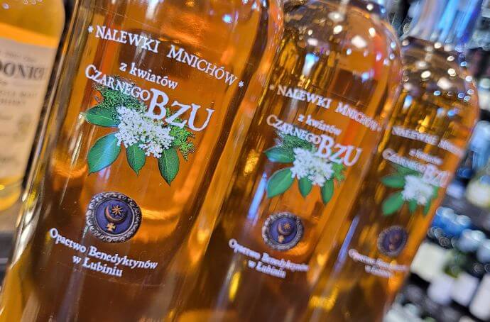 NALEWKA MNICHÓW LUBIŃSKA Z KWIATÓW CZARNEGO BZU 0,5L